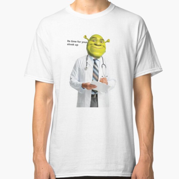 Shrek Comprueba el meme Camiseta clásica