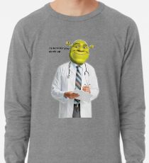 Shrek Prüfe Meme Leichtes Sweatshirt