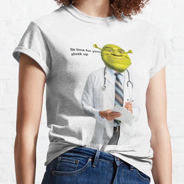 Doctor Meme T Shirts Redbubble - the cult of shrek shirt roblox