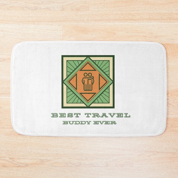 Item preview, BEST TRAVEL BUDDY EVER FUNNY FRIEND designed and sold by Petartist.