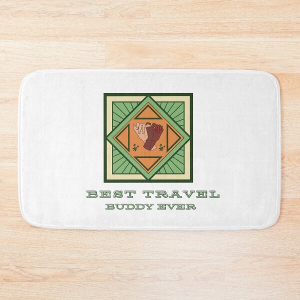 Item preview, BEST TRAVEL BUDDY EVER FUNNY FRIEND designed and sold by Petartist.