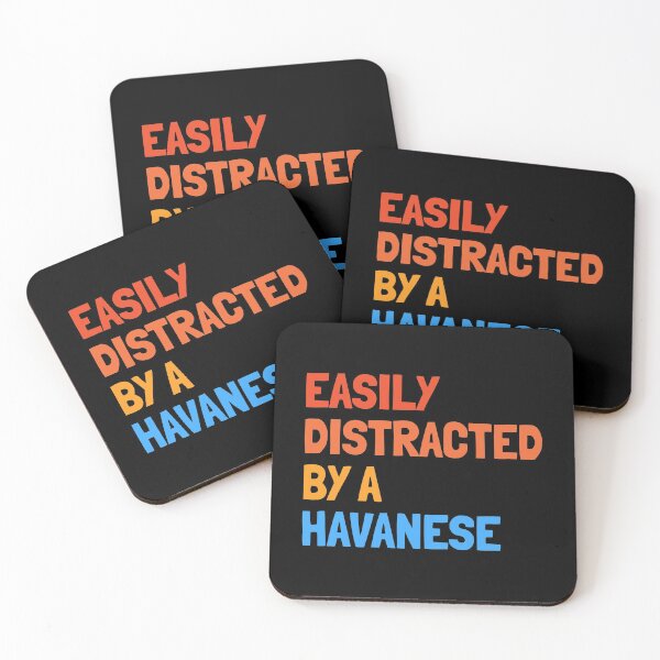 Item preview, Easily Distracted By Havanese Funny Dog Gift  designed and sold by Guarddogdrive.