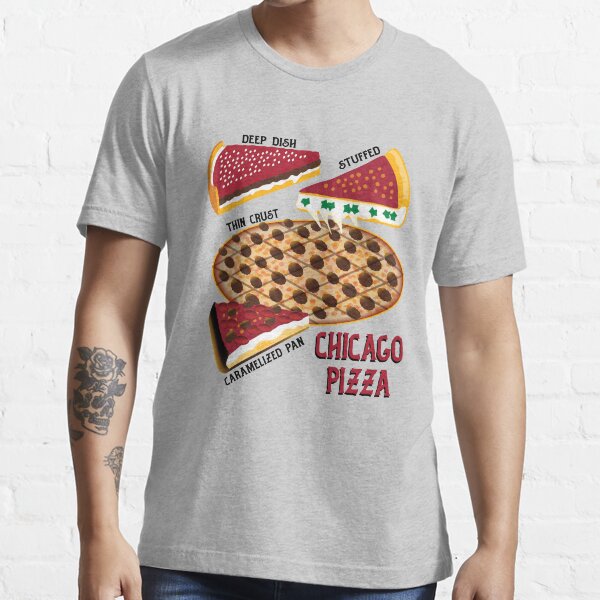 Chicago Pizza Four Styles Essential T-Shirt