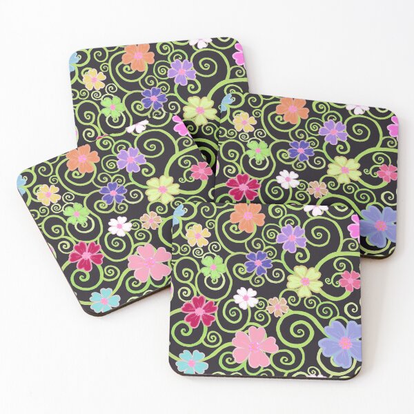 Item preview, Rainbow spiral blossoms  designed and sold by QuirkyCraftz.