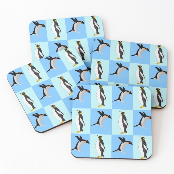Item preview, Penquins Checker Board Pattern designed and sold by KathyGail.