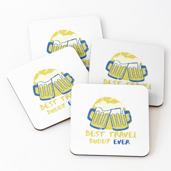Item preview, BEST TRAVEL BUDDY EVER FUNNY FRIEND designed and sold by Petartist.