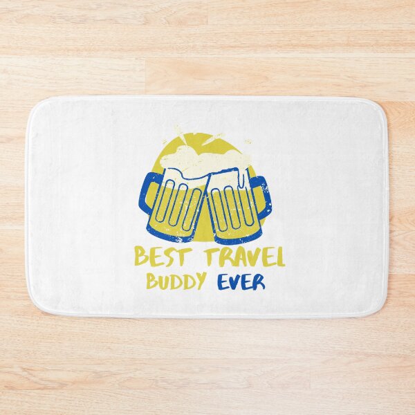 Item preview, BEST TRAVEL BUDDY EVER FUNNY FRIEND designed and sold by Petartist.