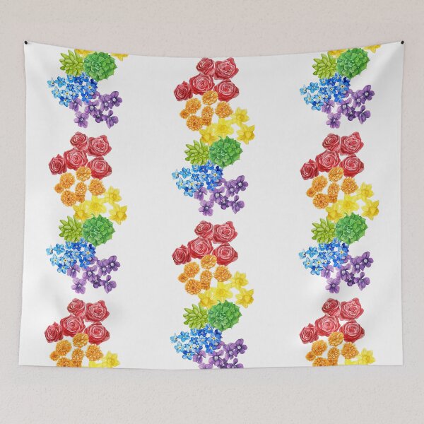 Item preview, Floral - Gay Pride designed and sold by Aspen Workman.