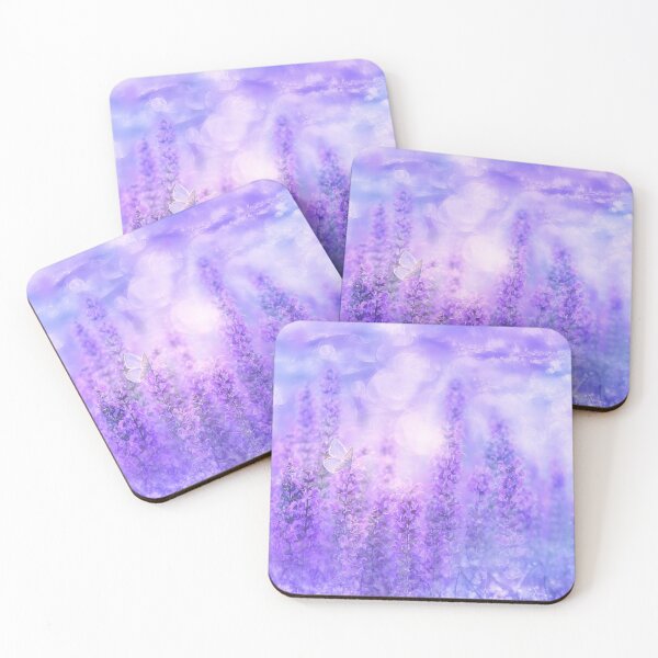 Item preview, Aesthetic Purple Floral Dreamy Pretty designed and sold by livianasgifts.