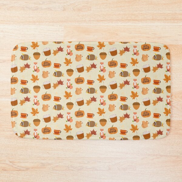 Item preview, Cute October, fall vibes pattern - Fall enthusiast design designed and sold by Theleochick.