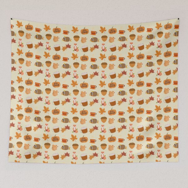 Item preview, Cute October, fall vibes pattern - Fall enthusiast design designed and sold by Theleochick.