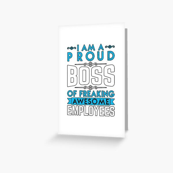 boss-appreciation-day-greeting-cards-for-sale-redbubble for Free Printable Birthday Cards For Boss From Staff Boss Appreciation Day Greeting Cards for Sale | Redbubble for Free Printable Birthday Cards For Boss From Staff
