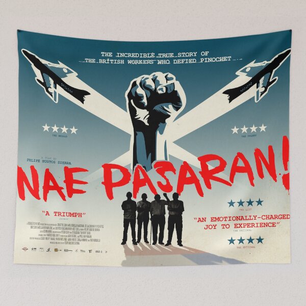 Item preview, Nae Pasaran UK Cinema Release Quad - original design designed and sold by Debasers Filums.