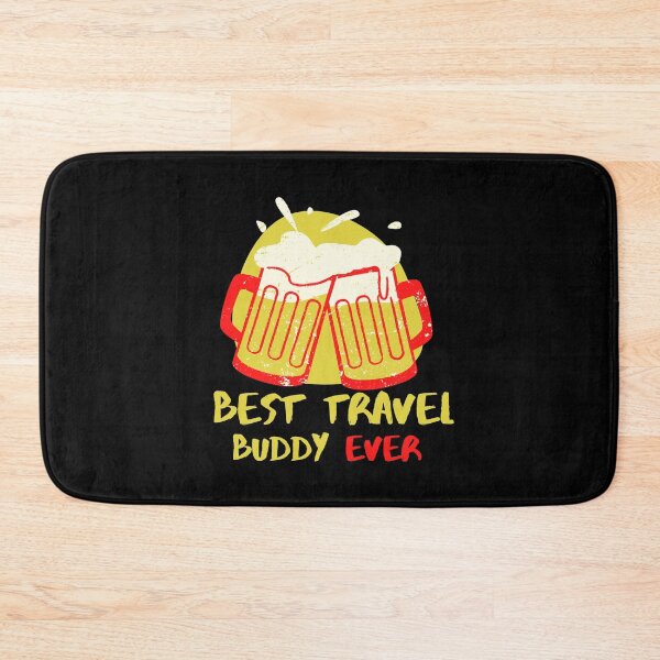 Item preview, BEST TRAVEL BUDDY EVER FUNNY FRIEND designed and sold by Petartist.