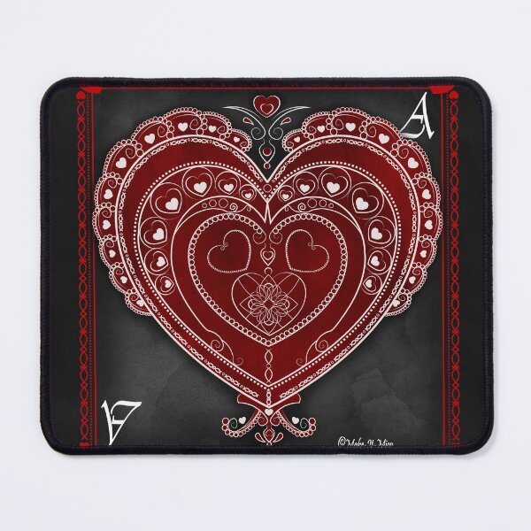 Item preview, Dark Luxary Ace of Hearts designed and sold by Make-It-Mico.