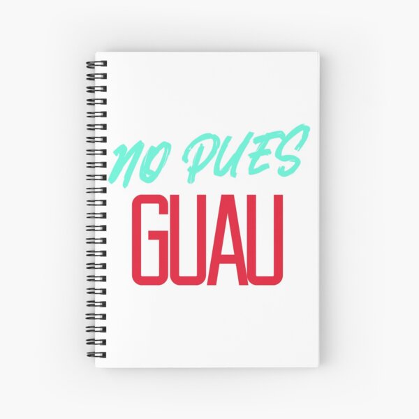 Vista previa del artículo con la obra «No Pues Guau», diseñado y vendido por LoboAttire.