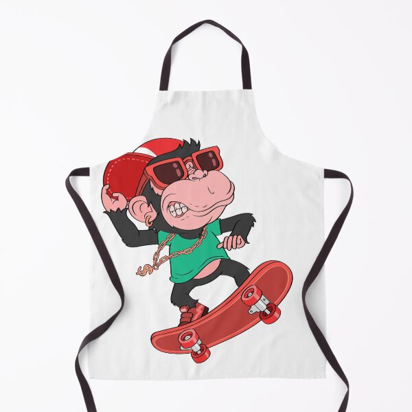 Item preview, Monkey on skateboard designed and sold by artorno.