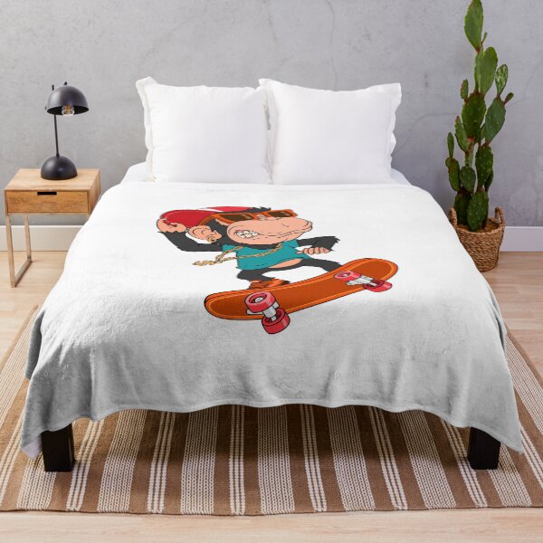 Item preview,  Monkey on skateboard  designed and sold by artorno.