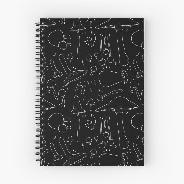 Item preview, Hongos (sobre negro) designed and sold by Abi Burgess.