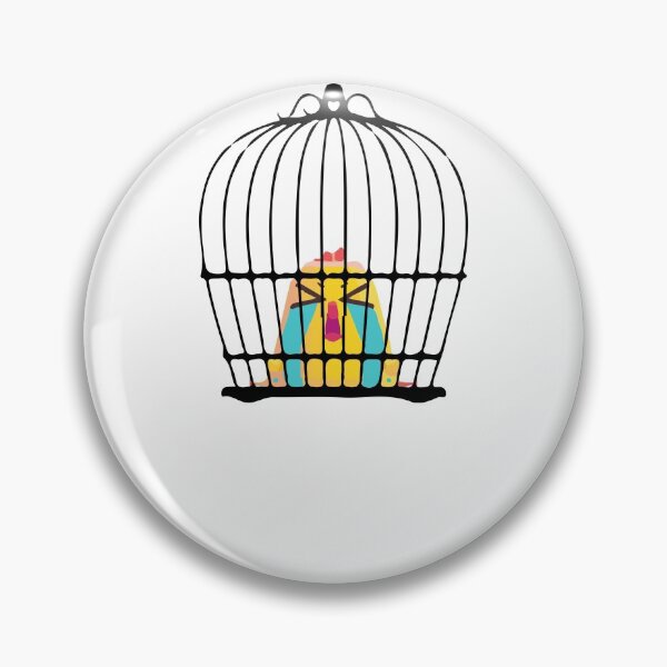 Item preview, bird in a cage birdcage designed and sold by damithez.