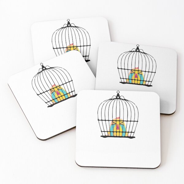 Item preview, bird in a cage birdcage designed and sold by damithez.