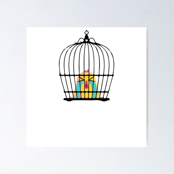 Bird In A Cage Posters for Sale