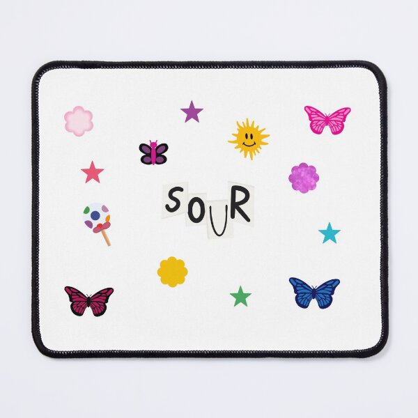 Artikelvorschau, SOUR Album Cover Sticker Pack entworfen und verkauft von Jess Designs.