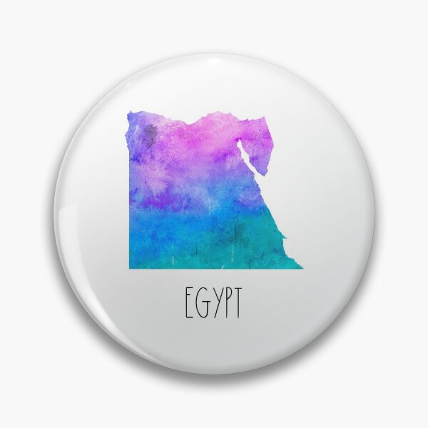 Item preview, Egypt Watercolor Map - Egyptian designed and sold by MountainD.