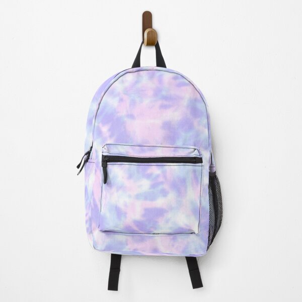Purple Tie Dye Pattern Backpack