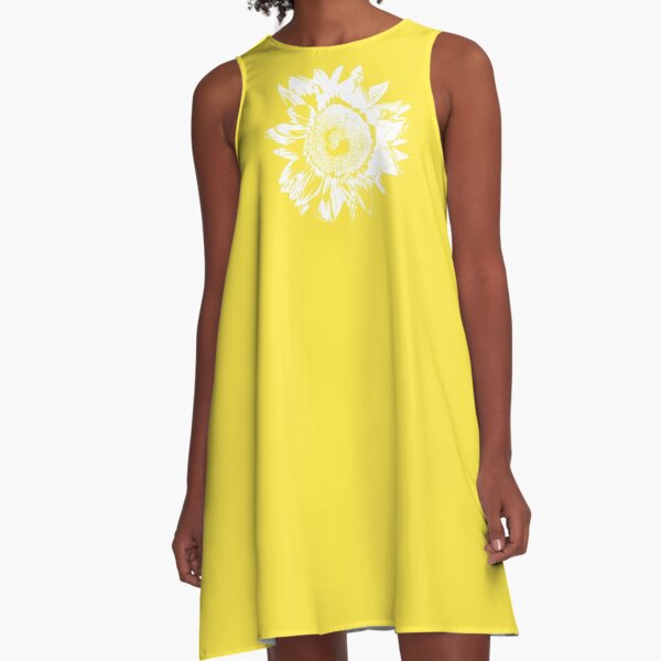 Sunflower - White - A-Line Dress