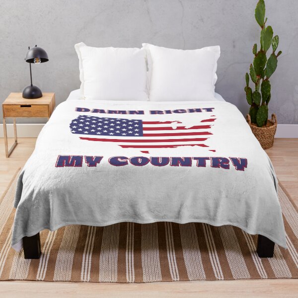 Item preview, Damn Right My Country !! designed and sold by JrocketDesigns.