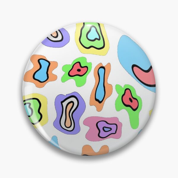 Item preview, Retro colorful smudges designed and sold by Leila Baixinho.
