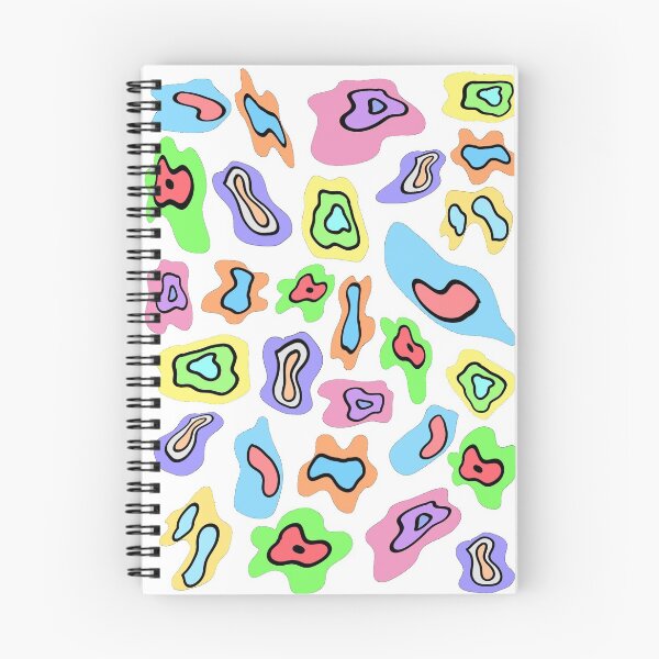 Item preview, Retro colorful smudges designed and sold by Leila Baixinho.