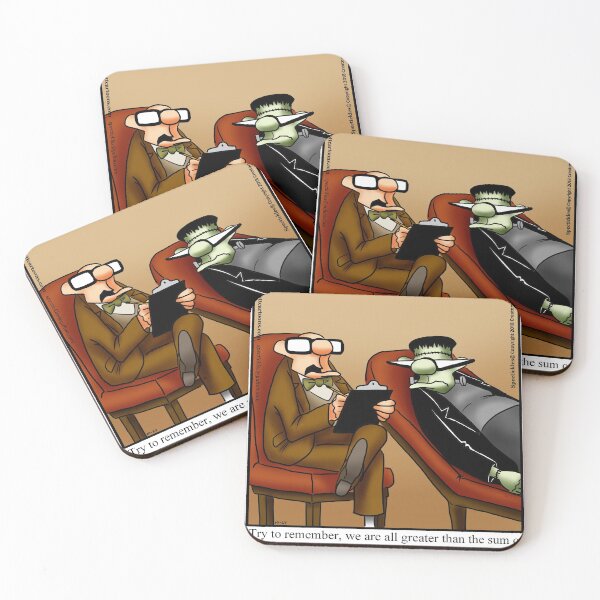 Item preview, Funny Spectickles Halloween Frankenstein Therapist Humor designed and sold by abbottoons.