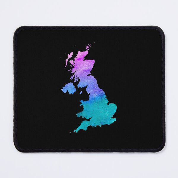 Item preview, England Watercolor Map - British designed and sold by MountainD.