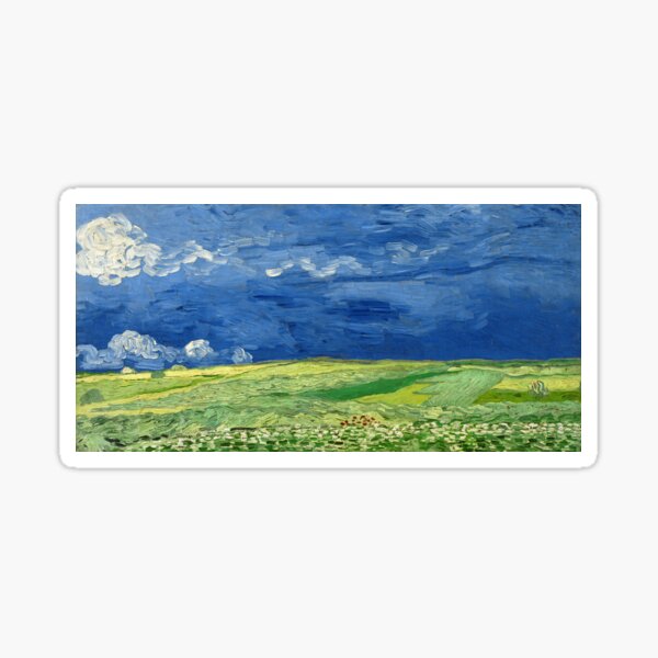 Item preview, Vincent Van Gogh "Wheat Field Under Clouded Sky", 1890 designed and sold by Alexandra Dahl.