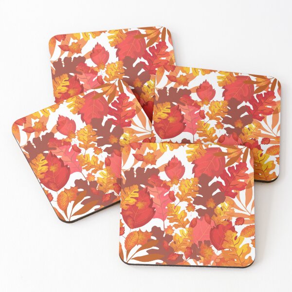 Item preview, Shades of orange, yellow and brown fall leaf theme designed and sold by Mary Maple.