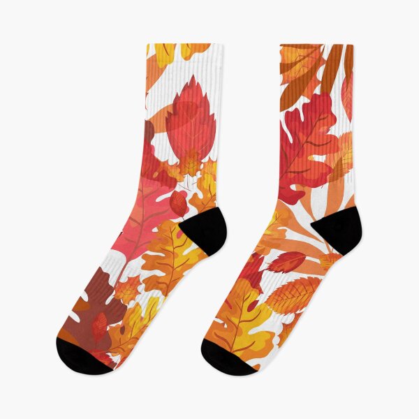 Item preview, Shades of orange, yellow and brown fall leaf theme designed and sold by Mary Maple.