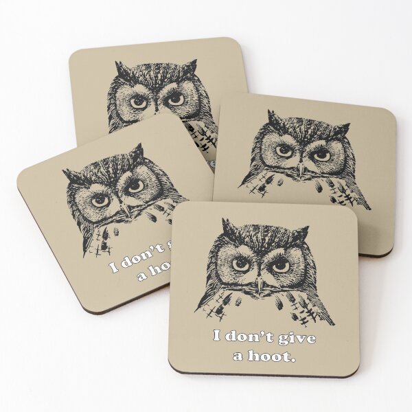 Item preview, I Don't Give a Hoot designed and sold by SarcasticSarah.