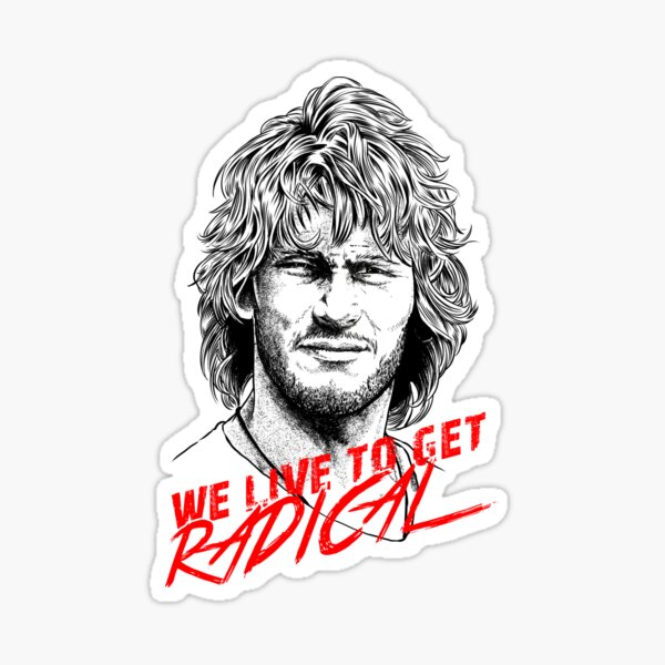 Item preview, We Live To Get Radical designed and sold by Coldink.
