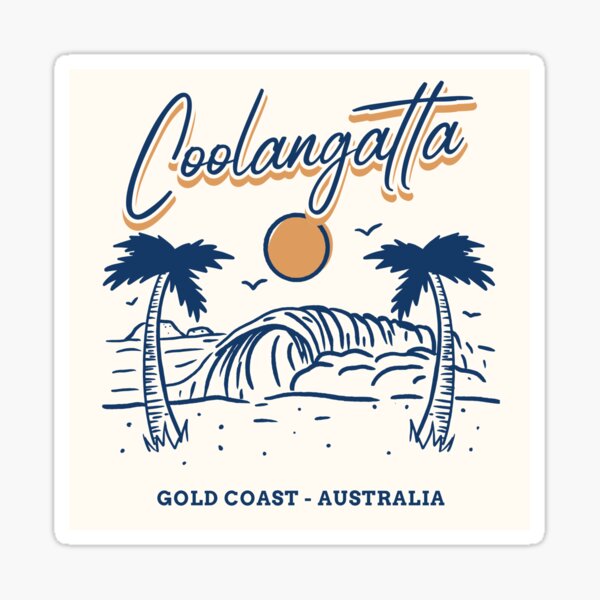 Item preview, Coolangatta Gold Coast Australia designed and sold by TamGustam.