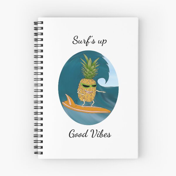 Item preview, Pineapple Surfs up designed and sold by TheFoxyWolfShop.