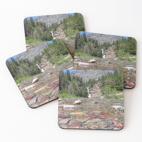 Item preview, Running Eagle Falls - Glacier National Park designed and sold by mkopka.