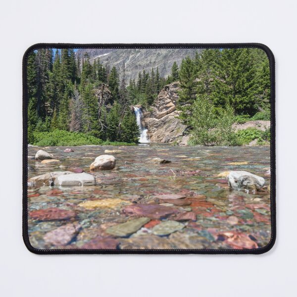 Item preview, Running Eagle Falls - Glacier National Park designed and sold by mkopka.