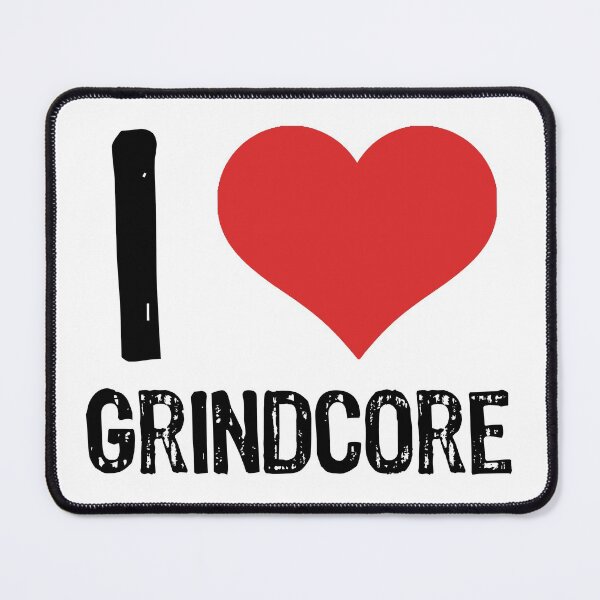 Item preview, I Love Grindcore designed and sold by The "I Love Everything" Shop.