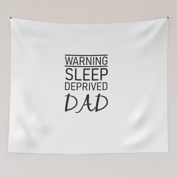 Item preview, Warning Sleep Deprived Dad, Best Dad Gift, Fathers Day Gift, Husband Gift, Funny Dad, Dad Birthday Gift designed and sold by adjamine.
