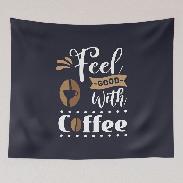 Item preview, feel good with coffee shirt , gift for friend, gift for girl friend , gift for boyfriend ,for coffee lovers designed and sold by jake aff47.