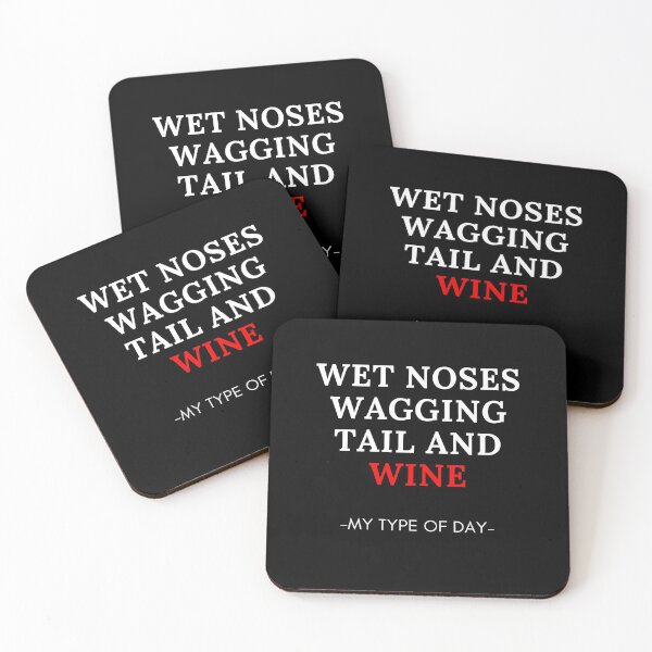 Item preview, Wagging tail and wine designed and sold by Oreo2020 Creations.