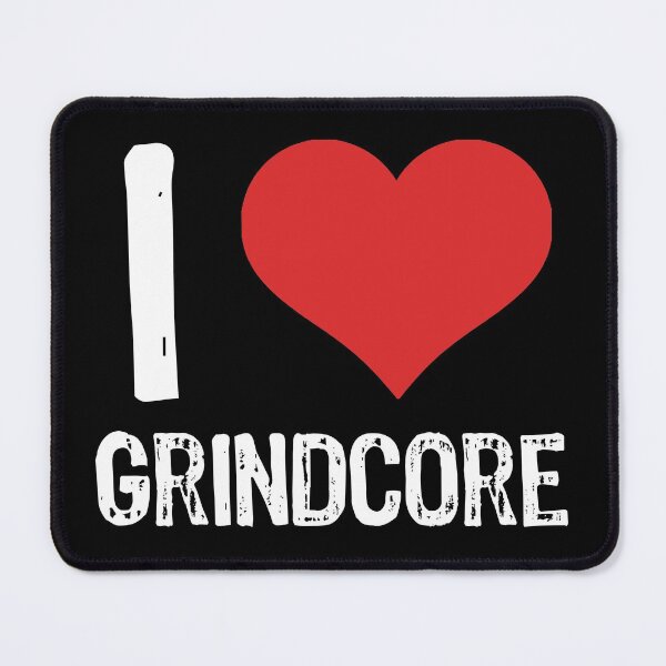 Item preview, I Love Grindcore designed and sold by The "I Love Everything" Shop.