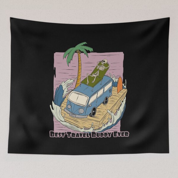 Item preview, Best Travel Buddy Ever  designed and sold by Sleepykid29.